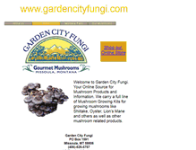 Tablet Screenshot of gardencityfungi.com